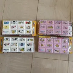 ちょこぶろっくしーる たまごっち 4枚 くちぱっち めめっち ふらわっち