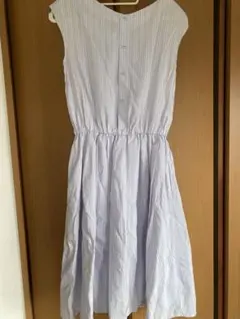 ROPÉ PICNIC ストライプ ノースリーブワンピース 40