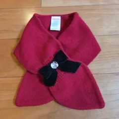 【かわいい！美品！】クリスマスにも！GYMBOREE 赤いマフラー
