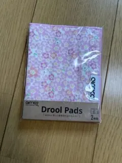 airrico 抱っこ紐専用 よだれカバー 2枚組 花柄