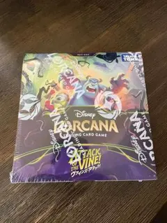 ディズニーロルカナ ヴァインズ・アタック シュリンクつき 未開封