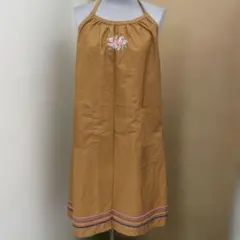 ungaro ウンガロ 花刺繍エプロン