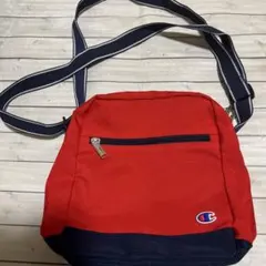 Champion ショルダーバッグ レッド/ネイビーのサムネイル