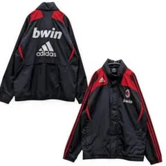 アディダス00s/ACミラン/トラックジャケットSIZE XLビッグシルエット