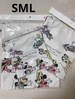 バースデイ　ディズニー　巾着　入園準備