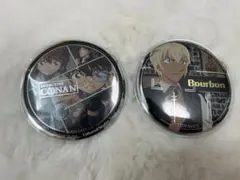 名探偵コナン USJ限定 缶バッジ ヘアゴム 安室透 バーボン ウォッカ