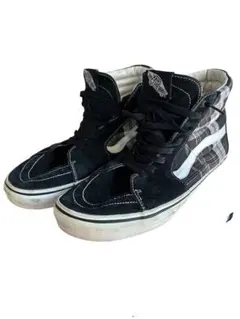 Vans Sk8-Hi ブラック/チェック柄