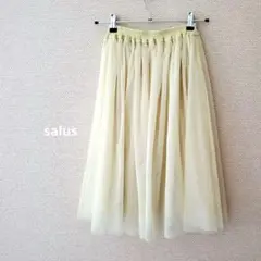 salus　ふわっと柔らかチュールスカートのサムネイル