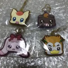 プリキュア 一番くじ F賞 ぷっくり妖精ラバーチャーム 5GoGo 4点セット