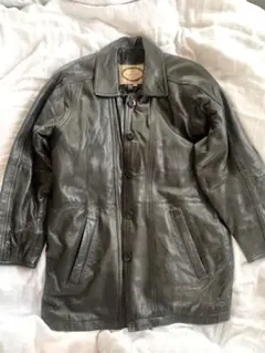 ヴィンテージ ラムレザージャケット ブラック