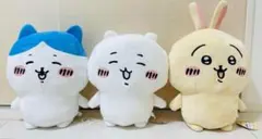 ちいかわ超BIGぬいぐるみ　3種セット　うさぎ　ちいかわ　ハチワレ