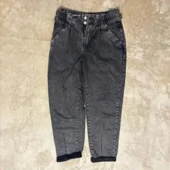 Bershka ダークグレー スリムフィットデニム 36