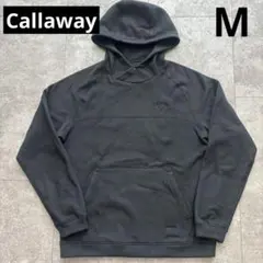 Callaway パーカー　M ゴルフウェア　ブラック　フーディ　長袖　メンズ
