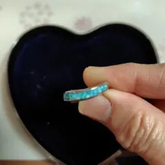 インディアンジュエリーシルバーリング３個写真6.7