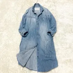 【アルミボタン◇】ジャーナルスタンダード　デニムジャケット　デニムワンピース　M