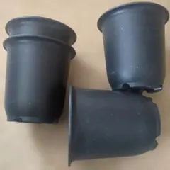 プラ鉢 黒 4個セット 植物 묶음 판매