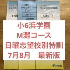 2026年最新】浜学園Mコースの人気アイテム - メルカリ