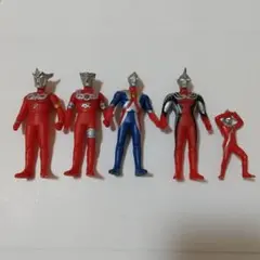 ウルトラマン ソフビ フィギュア 5体セットのサムネイル
