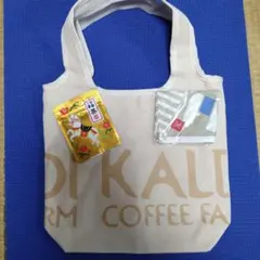 KALDI2026年福袋バッグのみ福茶、もへじエコバッグ付き