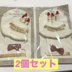 【2個セット】ぬい活 バースデーハット 誕生日 帽子 ミニチュア ドール10cm