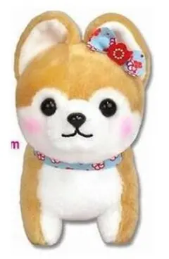 新品tt■アミューズ豆しば三兄弟　小梅ST (イヌ、いぬ、柴犬、ぬいぐるみ