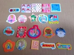 平成レトロ　フレークシール　20枚セット①