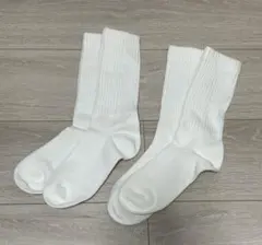 【新品未使用】UNIQLO ルーズソックス 白 2足組