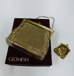 GLOMESH ゴールド メッシュバッグ がま口 セット