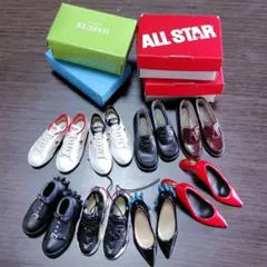 靴　ミニチュア　ガチャ　ハザマ　コンバース　ハルタのサムネイル