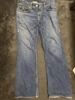 極希少 true religion フレアデニムパンツ y2k - メルカリ