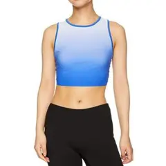 新品未使用 Reebok ヨガウェア グラーデーションクロップドトップス