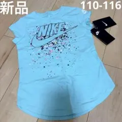 新品　半袖　Tシャツ　110 116 女の子　NIKE ナイキ　水色　ブルーのサムネイル