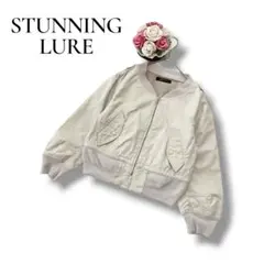 STUNNING LURE スタニングルアー　レディース　ブルゾン　グレー　S