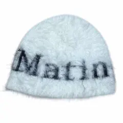 Matin Kim ニット帽 ビーニー ホワイト