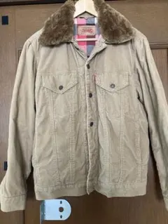 リーバイス　薄茶コーデュロイジャケット Mサイズ