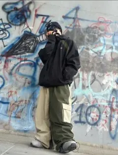 WOLFAIスノーウェア　セットアップ　カーキMIX ICEPARDAL 予約 早期購入特典付 スノーボードウェア 上下セット