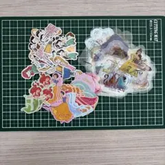 Disney Princess フレークステッカー セット