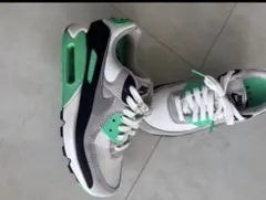 Nike Air Max 90 ホワイト/グリーン 6.5
