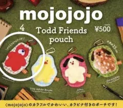 【新品・未開封】mojojojo TODD FRIENDS 💎完売のご案内💎 📌 mojojojo Todd Friends pouch ご好評につき完売