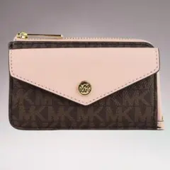 Michael Kors コインケース ブラウン・ピンク