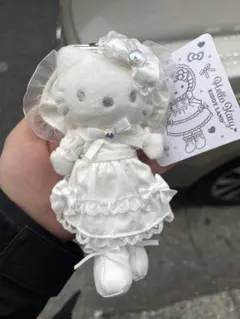 ハローキティ ホワイトドレス ぬいぐるみ