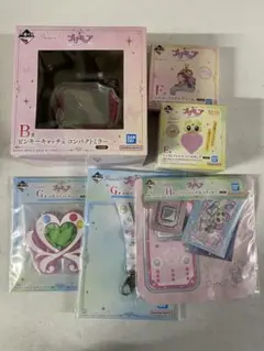 プリキュア 一番くじセット　ピンキーキャッチュB賞＋E賞+F賞＋G賞+H賞