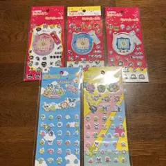 たまごっち キャラクターシール 5パックセット