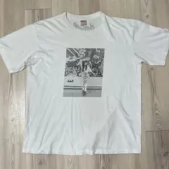 usedグラフィックTシャツ XLサイズ ホワイト