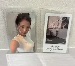 【公式】BLACKPINK JENNIE ジェニー mantra トレカ 2点