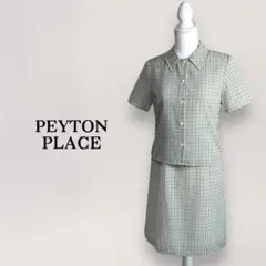 ペイトンプレイス /チェック柄 /ワンピース＋半袖ブラウス /セットアップ