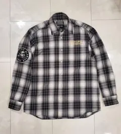 【未使用に近い】 ウィンダンシー ヒステリックグラマー コラボ チェック シャツ