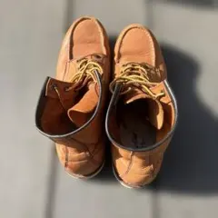 値下げ中。ブラウンレザー ハイカットブーツ　hawkins