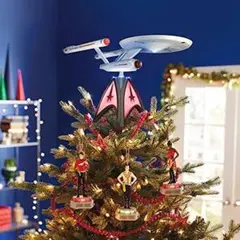 スタートレック ホールマーク社Xmasオーナメントセット 光と音カーク/スポック