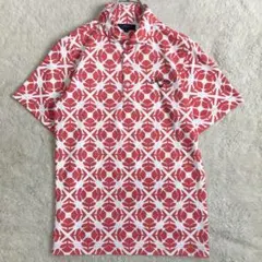 【極美品・近年モデル】キャロウェイ　ゴルフウェア　ポロシャツ　半袖　ロゴ刺繍